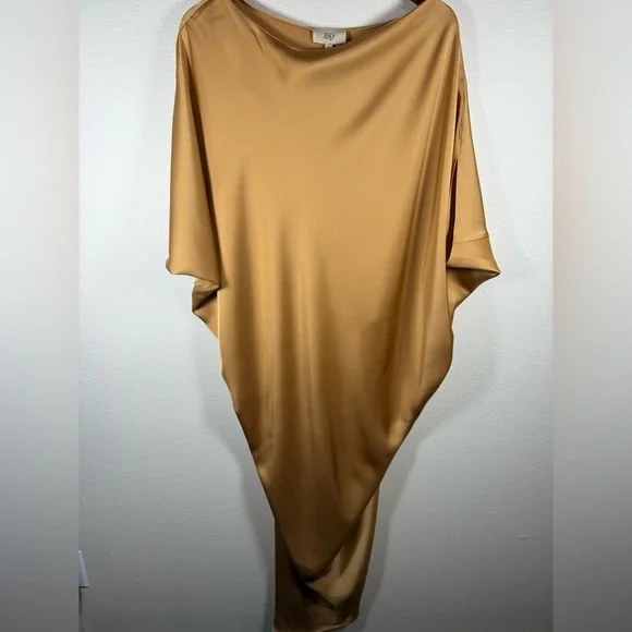 pottery barn brown dresser Odette Satin Mini Dress